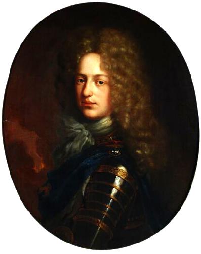 WERFF, Pieter van der Portrait of Philipp Wilhelm August von der Pfalz oil painting picture